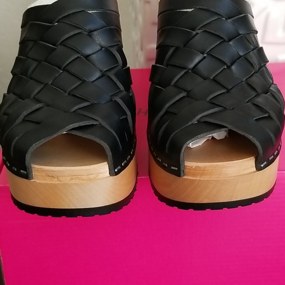 Nwt | Swedish Hasbeens | Monika Clog | Sz 38 - image 6